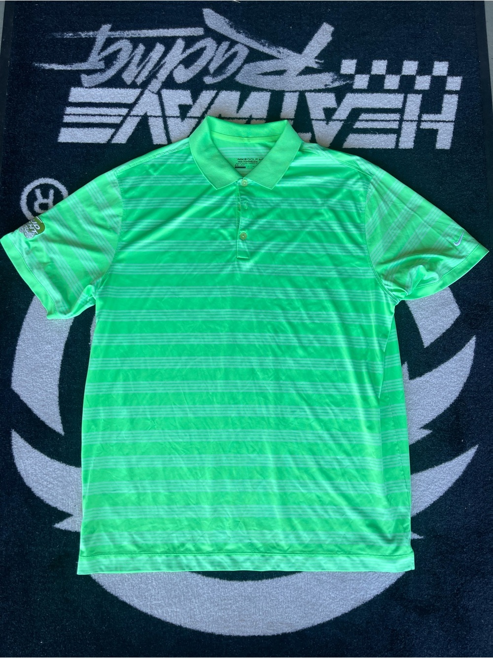 Nike Golf BUDLIGHT LIME POLO